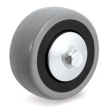 TR-37-W-Roues en caoutchouc gris non-tachant